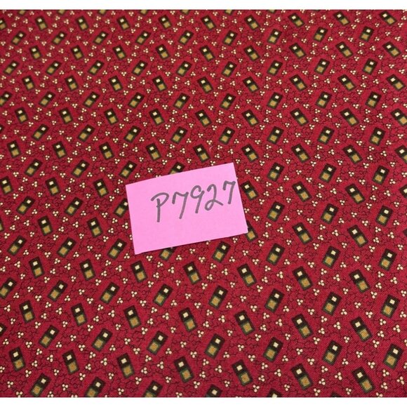 Northcott Plantation Circa 1800s Cotton Fabric Ro Gregg 1/2 yard Red/Gold - Picture 8 of 10